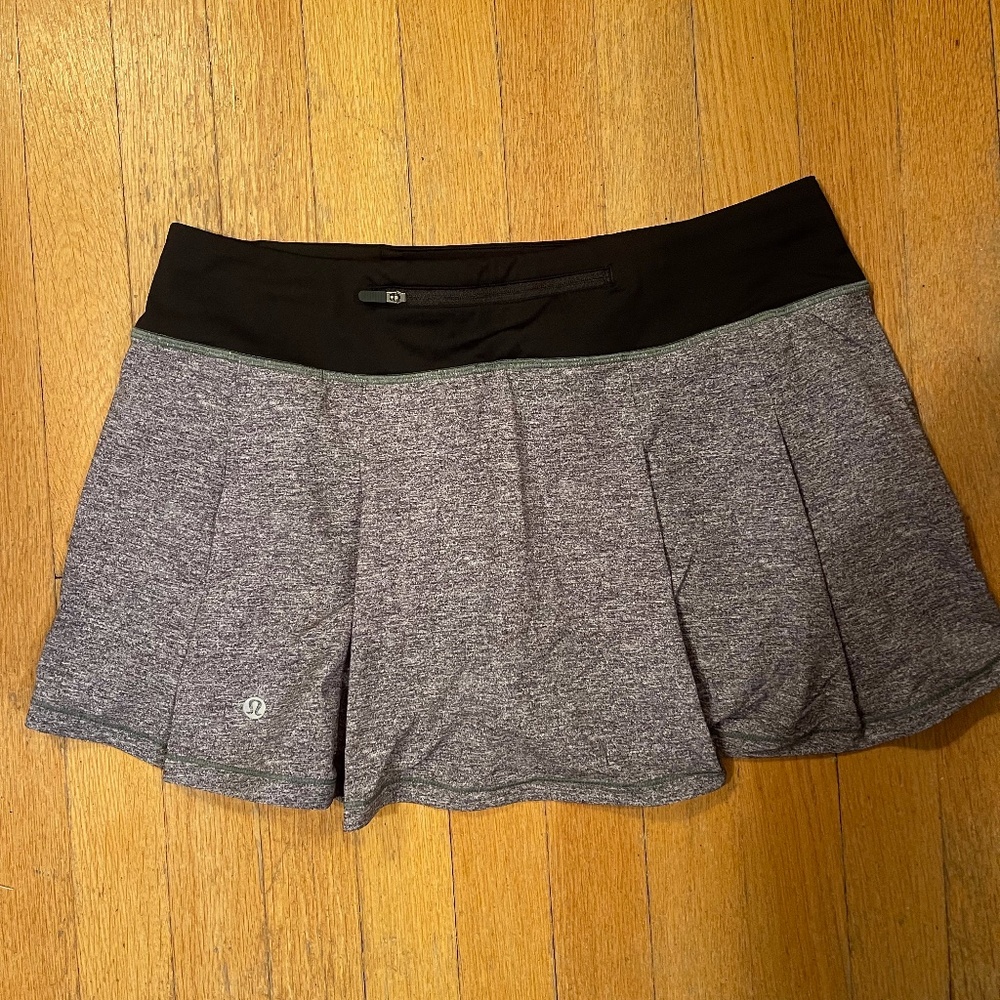 NWOT Lululemon Pace Rival MR Skirt Regular Length 13" size 8